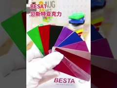 Vàng Acrylic nhựa tấm gương chống trầy xước Acrylic tấm chống thời tiết