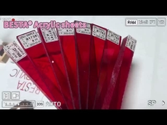 Phân ngăn nước tiểu Bảng chia nhựa bên ngoài Bảng Acrylic chống trầy xước