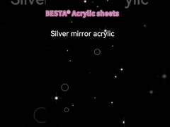 5mm 6mm Dải nhựa có gương linh hoạt Dải gương acrylic màu cho tường