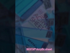 SGS Bảng Acrylic Mờ màu PMMA Vật liệu Bảng Acrylic đa màu