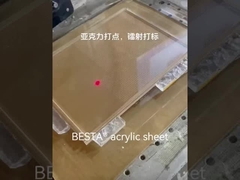 PMMA Transparent Textured Clear Acrylic Sheet 6mm hạt đá