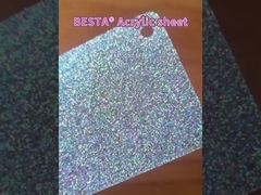 Bảng Acrylic Glitter vàng đúc bóng 2-120mm chống trầy xước