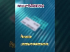 Kết cấu bảng acrylic