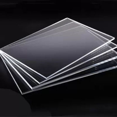 Commercial 1mm 10mm Transparent Acrylic Sheets High Light Transmission