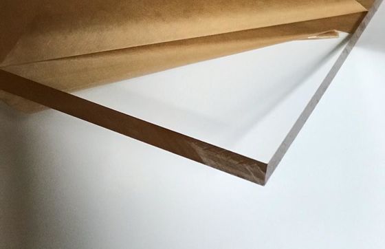 Commercial 1mm 10mm Transparent Acrylic Sheets High Light Transmission