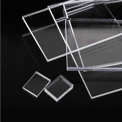 Commercial 1mm 10mm Transparent Acrylic Sheets High Light Transmission
