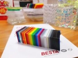 Transparent Acrylic Diffuser Sheet 10mm Acrylic Panels For Fluorescent Lighting