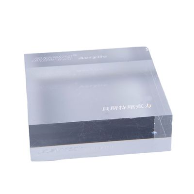 100% Virgin Material PMMA Transparent Acrylic Sheets Customized Thickness