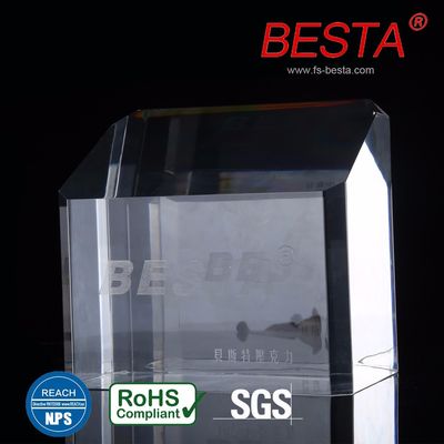 100% Virgin Material PMMA Transparent Acrylic Sheets Customized Thickness