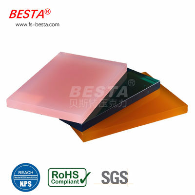 PMMA  Cast Colored Acrylic Sheets Acrylic Led Sign Board 4ft X 8ft