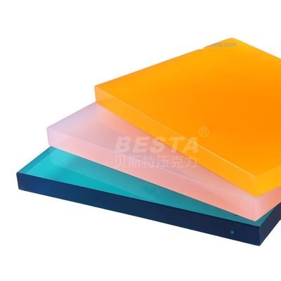 PMMA  Cast Colored Acrylic Sheets Acrylic Led Sign Board 4ft X 8ft