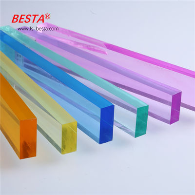 Partition Wall Decorative Acrylic Sheets 30mm Thick Wear Resistance