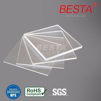 BESTA 2mm-100mm Thick Colored Clear Plastic Sheets Uv Transmitting Acrylic Sheet