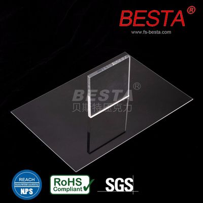 BESTA 2mm-100mm Thick Colored Clear Plastic Sheets Uv Transmitting Acrylic Sheet