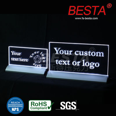 Weather Resistance LED Light Guide Acrylic Sheet 2.8mm-150mm Durable
