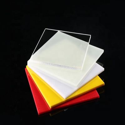 Plain Translucent Colored Acrylic Sheets 4x6feet Weather Resistance