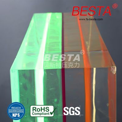Customization Double Layer Acrylic Sheet For Sign Board 3D Led Letter Sign