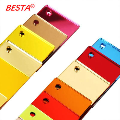 High Reflective Mirror Acrylic Sheets PMMA Mirror Sheet Weather Resistant
