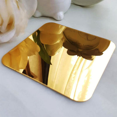 High Reflective Mirror Acrylic Sheets PMMA Mirror Sheet Weather Resistant