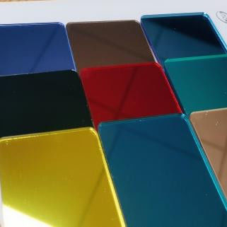 High Durability 1mm To 6mm Thick Mirror Acrylic Sheets Wear Resisting