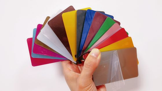 Customized Acrylic Mirror Engraving Panels Scratch Resistant Plexiglass Sheets SGS