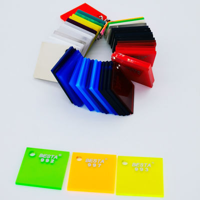 Samples Light Guide Acrylic Sheet with Good Chemical Resistance and Density 1.20g/cm3
