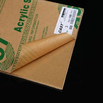 Polystyrene Led Light Diffusing Acrylic Sheet 2mm-150mm Clear Acrylic Plates