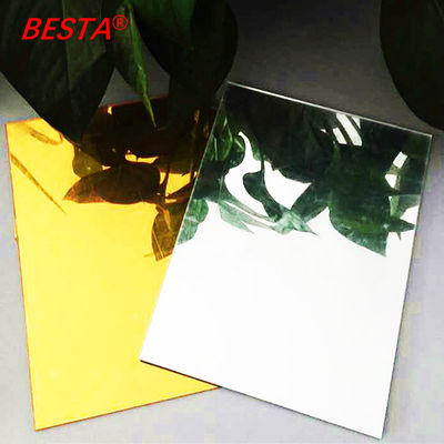 Customized Acrylic Mirror Engraving Panels Scratch Resistant Plexiglass Sheets SGS