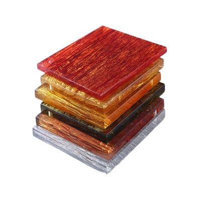 Cell Cast Wood Grain Acrylic Sheet Bảng Acrylic chống nước 5-40mm