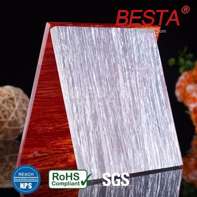 Cell Cast Wood Grain Acrylic Sheet Bảng Acrylic chống nước 5-40mm