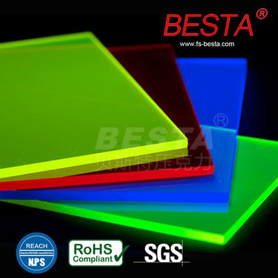 2 -120mm Custom Cast Acrylic Sheets PMMA cho bảng biển Acrylic Led